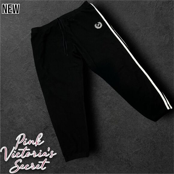 PINK Victoria’s Secret Reverse Fleece High-Waist Gym Pants - Picture 2 of 7